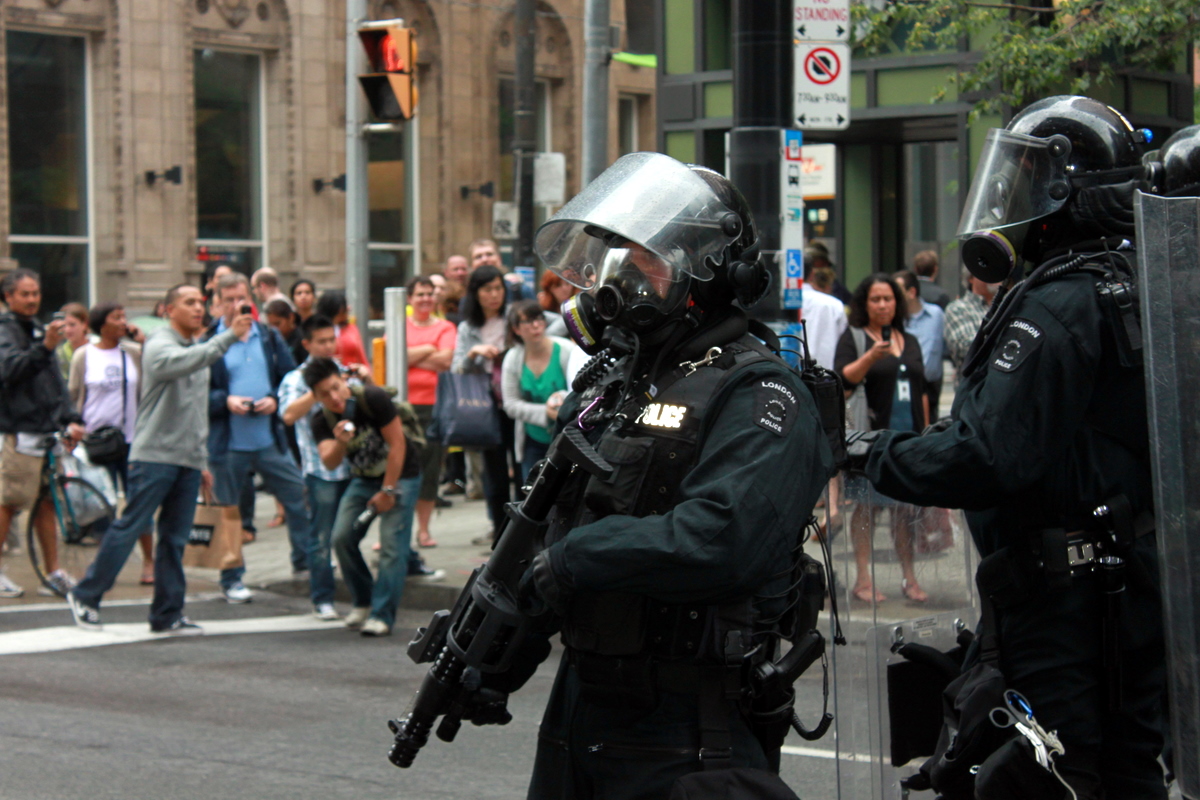 Types Riot Toronto New arsenal of weapons for Victorian riot police – Class Conscious